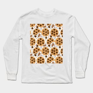 Chocolate Milk and Cookies Long Sleeve T-Shirt